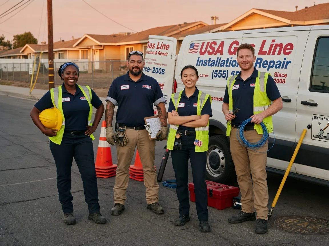 Gas Line Installation company in Castleton, IL